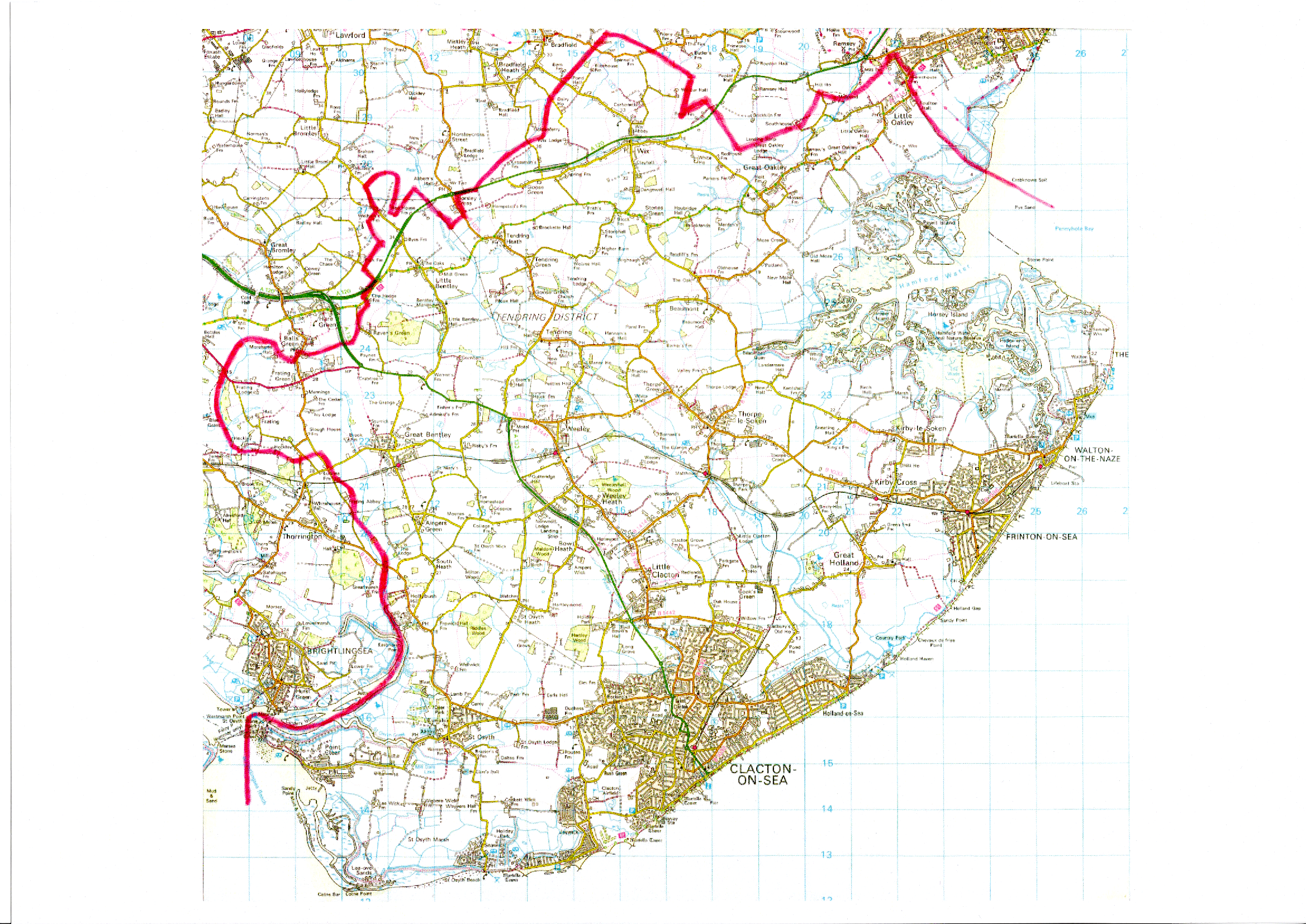 Map Of PPC Tony Mack Wards